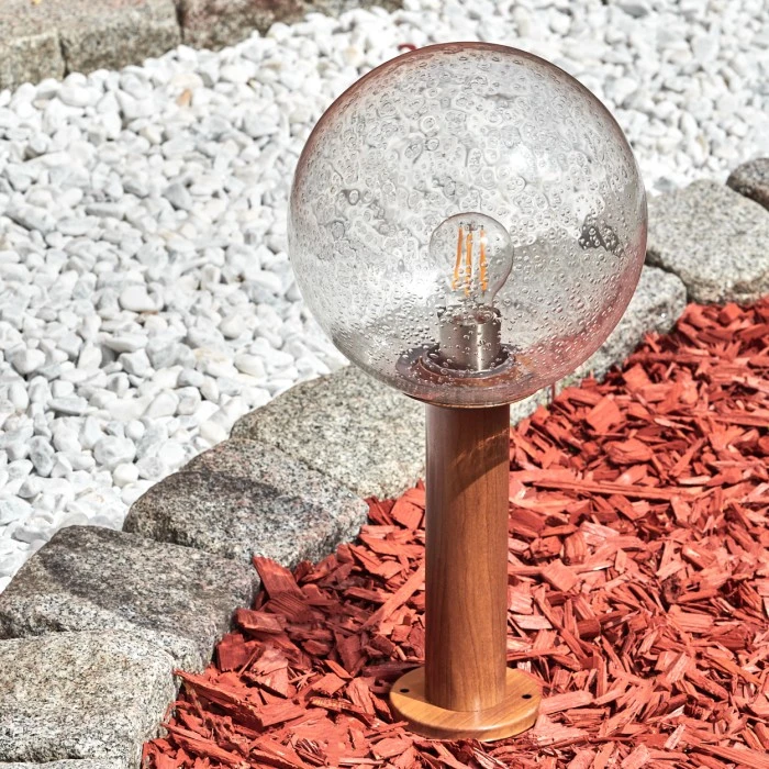 Hofstein Bubodefo Sockelleuchte Braun, Holzoptik, 1-flammig 12 Hofstein Bubodefo Sockelleuchte Braun, Holzoptik, 1-flammig – Bild 10