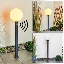 Hofstein Bubodefo Wegeleuchte Anthrazit, 1-flammig, Bewegungsmelder