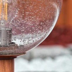 Hofstein Bubodefo Wegeleuchte Braun, Holzoptik, 1-flammig, Bewegungsmelder -Günstiges Wegeleuchten Geschäft bubodefo wegeleuchte h3600863 5