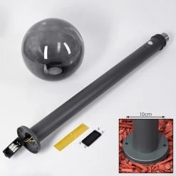 Hofstein Bubodefo Wegeleuchte Anthrazit, 1-flammig, Bewegungsmelder -Günstiges Wegeleuchten Geschäft bubodefo wegeleuchte h3600887 4