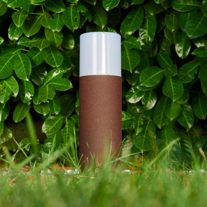 Hofstein Buhrkall Sockelleuchte Rostfarben, 1-flammig 7 Hofstein Buhrkall Sockelleuchte Rostfarben, 1-flammig – Bild 5