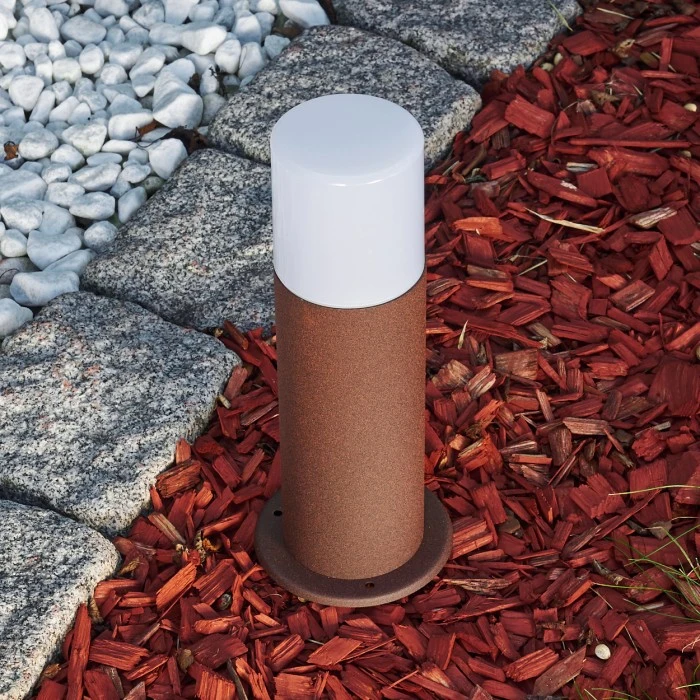 Hofstein Buhrkall Sockelleuchte Rostfarben, 1-flammig 11 Hofstein Buhrkall Sockelleuchte Rostfarben, 1-flammig – Bild 9