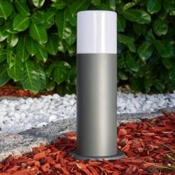 Hofstein Buhrkall Sockelleuchte Anthrazit, 1-flammig -Günstiges Wegeleuchten Geschäft buhrkall sockelleuchte h3345993 2