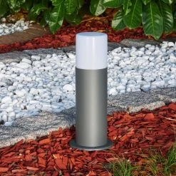 Hofstein Buhrkall Sockelleuchte Anthrazit, 1-flammig -Günstiges Wegeleuchten Geschäft buhrkall sockelleuchte h3345993 4