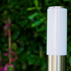 Hofstein Caserta Aussenstehleuchte Edelstahl, 1-flammig -Günstiges Wegeleuchten Geschäft caserta aussenstehleuchte h165776 13