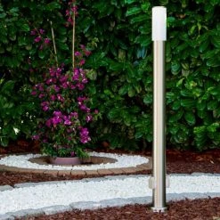 Hofstein Caserta Aussenstehleuchte Edelstahl, 1-flammig -Günstiges Wegeleuchten Geschäft caserta aussenstehleuchte h165776 4