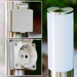 Hofstein Caserta Aussenstehleuchte Edelstahl, 1-flammig 22 Hofstein Caserta Aussenstehleuchte Edelstahl, 1-flammig -Günstiges Wegeleuchten Geschäft caserta aussenstehleuchte h306517 5