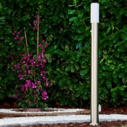 Hofstein Caserta Aussenstehleuchte Edelstahl, 1-flammig, Bewegungsmelder -Günstiges Wegeleuchten Geschäft caserta aussenstehleuchte h306548 11