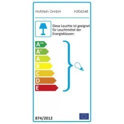 Hofstein Caserta Aussenstehleuchte Edelstahl, 1-flammig, Bewegungsmelder -Günstiges Wegeleuchten Geschäft caserta aussenstehleuchte h306548 9