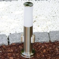 Hofstein Caserta Sockelleuchte Edelstahl, 1-flammig -Günstiges Wegeleuchten Geschäft caserta sockelleuchte h165769 12