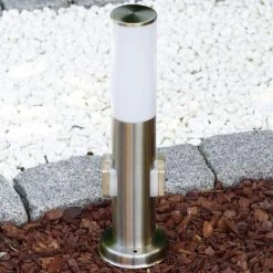 Hofstein Caserta Sockelleuchte Edelstahl, 1-flammig -Günstiges Wegeleuchten Geschäft caserta sockelleuchte h165769 6