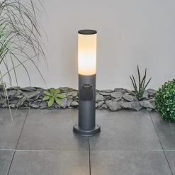 Hofstein Caserta Sockelleuchte Anthrazit, 1-flammig -Günstiges Wegeleuchten Geschäft caserta sockelleuchte h3017890 6