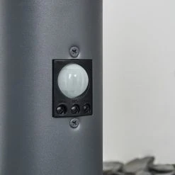 Hofstein Caserta Sockelleuchte Anthrazit, 1-flammig, Bewegungsmelder -Günstiges Wegeleuchten Geschäft caserta sockelleuchte h3017906 9