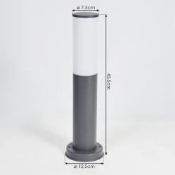 Hofstein Caserta Sockelleuchte Anthrazit, 1-flammig 16 Hofstein Caserta Sockelleuchte Anthrazit, 1-flammig -Günstiges Wegeleuchten Geschäft caserta sockelleuchte h3017913 3