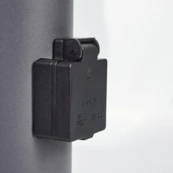 Hofstein Caserta Sockelleuchte Anthrazit, 1-flammig -Günstiges Wegeleuchten Geschäft caserta sockelleuchte h3017920 2