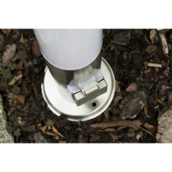 Hofstein Caserta Sockelleuchte Edelstahl, 1-flammig 9 Hofstein Caserta Sockelleuchte Edelstahl, 1-flammig -Günstiges Wegeleuchten Geschäft caserta sockelleuchte st022bnc 450 2