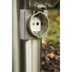 Hofstein Caserta Sockelleuchte Edelstahl, 1-flammig 10 Hofstein Caserta Sockelleuchte Edelstahl, 1-flammig -Günstiges Wegeleuchten Geschäft caserta sockelleuchte st022bnc 450 3