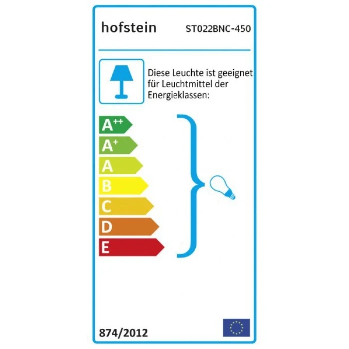 Hofstein Caserta Sockelleuchte Edelstahl, 1-flammig 7 Hofstein Caserta Sockelleuchte Edelstahl, 1-flammig – Bild 5