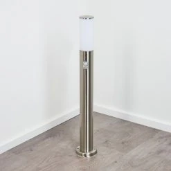 Hofstein Caserta Wegeleuchte Nickel-Matt, Weiß, 1-flammig, Bewegungsmelder -Günstiges Wegeleuchten Geschäft caserta wegeleuchte h3018446 11