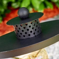 Hofstein Chamesol Sockelleuchte Schwarz, 1-flammig -Günstiges Wegeleuchten Geschäft chamesol sockelleuchte h3292655 do1 10