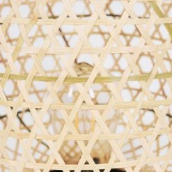 Hofstein Conneaut Solarleuchte LED Schwarz, Holz hell, 1-flammig -Günstiges Wegeleuchten Geschäft conneaut solarleuchte h3419304 15