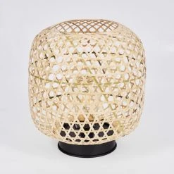 Hofstein Conneaut Solarleuchte LED Schwarz, Holz hell, 1-flammig -Günstiges Wegeleuchten Geschäft conneaut solarleuchte h3419304 8