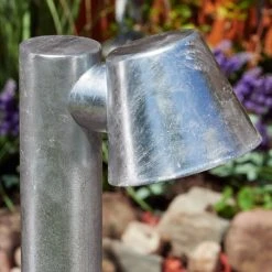 Hofstein Cook Wegeleuchte Edelstahl, Verzinkt, 1-flammig -Günstiges Wegeleuchten Geschäft cook wegeleuchte h3607206 2