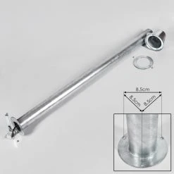 Hofstein Cook Wegeleuchte Edelstahl, Verzinkt, 1-flammig -Günstiges Wegeleuchten Geschäft cook wegeleuchte h3607206 4