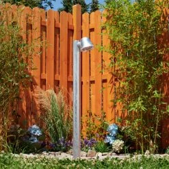 Hofstein Cook Wegeleuchte Edelstahl, Verzinkt, 1-flammig -Günstiges Wegeleuchten Geschäft cook wegeleuchte h3607206 9