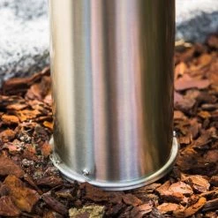 Hofstein Dakar Aussenstehleuchte Edelstahl, 1-flammig, Bewegungsmelder -Günstiges Wegeleuchten Geschäft dakar aussenstehleuchte h120 5