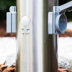 Hofstein Dakar Sockelleuchte Edelstahl, 1-flammig, Bewegungsmelder -Günstiges Wegeleuchten Geschäft dakar sockelleuchte h168012 5