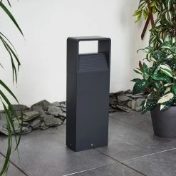 Hofstein Dubona Außenwegeleuchte LED Anthrazit, 1-flammig -Günstiges Wegeleuchten Geschäft dubona aussenwegeleuchte h3415825 1