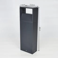 Hofstein Dubona Außenwegeleuchte LED Anthrazit, 1-flammig -Günstiges Wegeleuchten Geschäft dubona aussenwegeleuchte h3415825 3