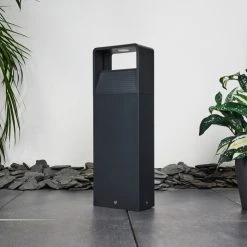 Hofstein Dubona Außenwegeleuchte LED Anthrazit, 1-flammig -Günstiges Wegeleuchten Geschäft dubona aussenwegeleuchte h3415825 9