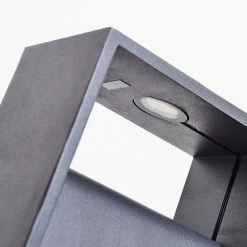 Hofstein Dubona Außenwegeleuchte LED Anthrazit, 1-flammig -Günstiges Wegeleuchten Geschäft dubona aussenwegeleuchte h3419656 2