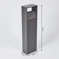Hofstein Dubona Außenwegeleuchte LED Anthrazit, 1-flammig -Günstiges Wegeleuchten Geschäft dubona aussenwegeleuchte h3419656 4