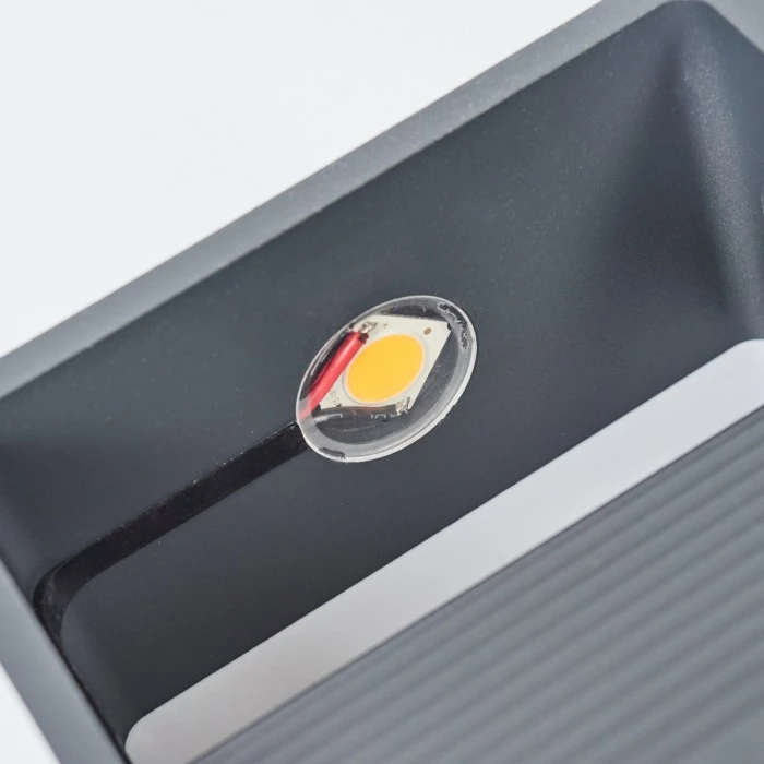 Hofstein Dubona Wegeleuchte LED Anthrazit, 1-flammig 8 Hofstein Dubona Wegeleuchte LED Anthrazit, 1-flammig – Bild 6