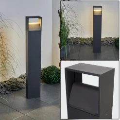Hofstein Dubona Wegeleuchte LED Anthrazit, 1-flammig