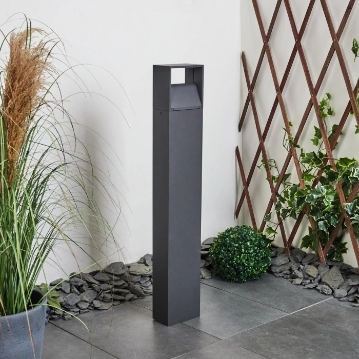 Hofstein Dubona Wegeleuchte LED Anthrazit, 1-flammig 12 Hofstein Dubona Wegeleuchte LED Anthrazit, 1-flammig – Bild 10