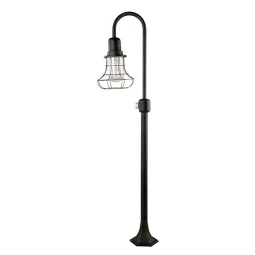 Lutec Lampen Eco Light Stehleuchte BIRD Braun, Gold, Braun, Gold, 1-flammig, Bewegungsmelder -Günstiges Wegeleuchten Geschäft eco light stehleuchte bird 11901 pir bg 0