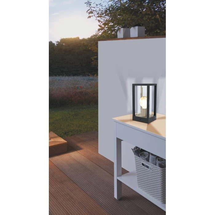 Eglo Leuchten Eglo CASCINETTA Sockelleuchte Schwarz, 1-flammig 3 Eglo Leuchten Eglo CASCINETTA Sockelleuchte Schwarz, 1-flammig