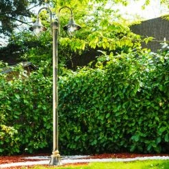 Hofstein Elgin Kandelaber Schwarz-Gold, 2-flammig -Günstiges Wegeleuchten Geschäft elgin kandelaber 21091f2 bg 5