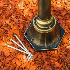 Hofstein Elgin Kandelaber Braun, Gold, 3-flammig -Günstiges Wegeleuchten Geschäft elgin kandelaber 31091f2 bg 4