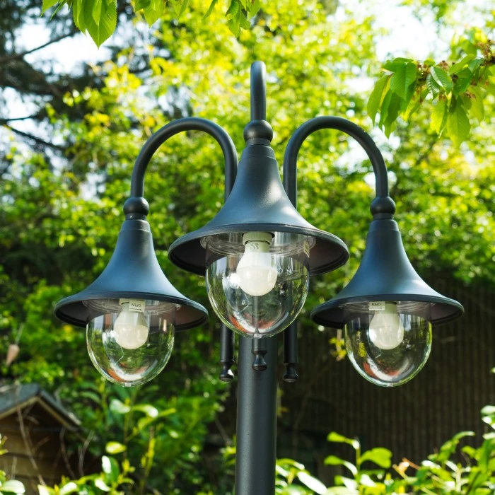 Hofstein Elgin Kandelaber Schwarz, 3-flammig 14 Hofstein Elgin Kandelaber Schwarz, 3-flammig – Bild 12