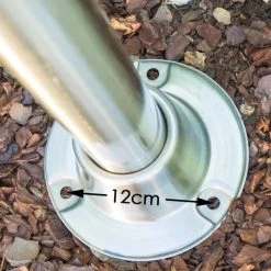 Hofstein Elima Kandelaber Edelstahl, Transparent, Klar, 3-flammig -Günstiges Wegeleuchten Geschäft elima kandelaber h102 4