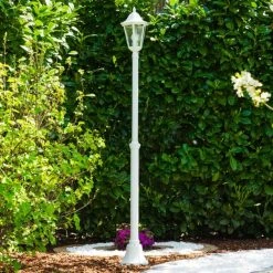 Hofstein Esteli Wegeleuchte Weiß, 1-flammig -Günstiges Wegeleuchten Geschäft esteli wegeleuchte h3002087 2