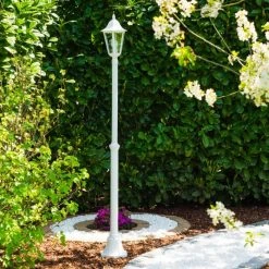 Hofstein Esteli Wegeleuchte Weiß, 1-flammig -Günstiges Wegeleuchten Geschäft esteli wegeleuchte h3002087 7