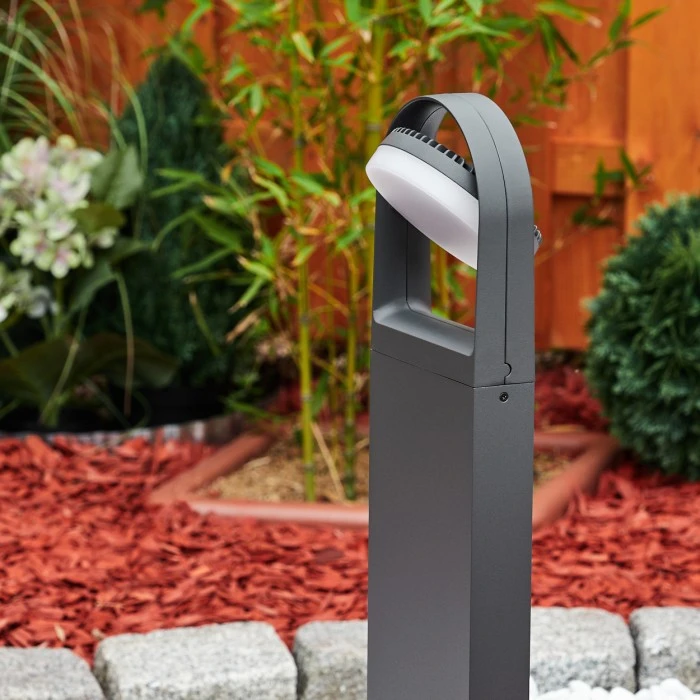 Hofstein Falatasa Wegeleuchte LED Anthrazit, 1-flammig 13 Hofstein Falatasa Wegeleuchte LED Anthrazit, 1-flammig – Bild 11