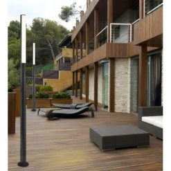 Faro Barcelona Beret Kandelaber LED Anthrazit, 1-flammig