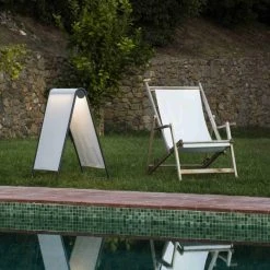 Faro Barcelona Cadaques Aussenstehleuchte LED Cremefarben, 1-flammig -Günstiges Wegeleuchten Geschäft faro barcelona cadaques aussenstehleuchte 71242 2